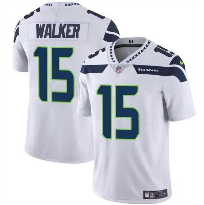 Men & Women & Youth Seattle Seahawks #15 P.J. Walker White Vapor Limited Football Stitched Jersey